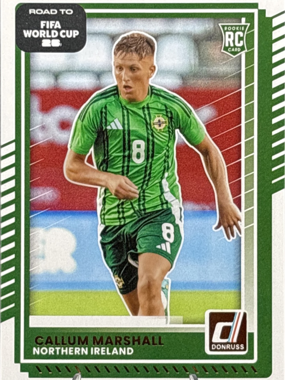 Panini Donruss Callum Marshall Rookie Northern Ireland Soccer Card